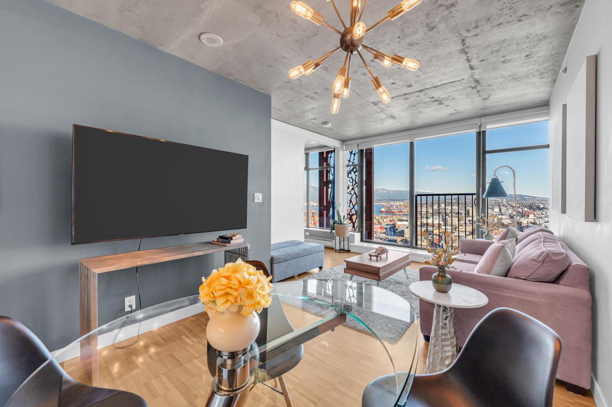 Water Views, 40Th Floor Sub-Penthouse! Entire Condo In The Heart Of Vancouver City Centre Exterior foto