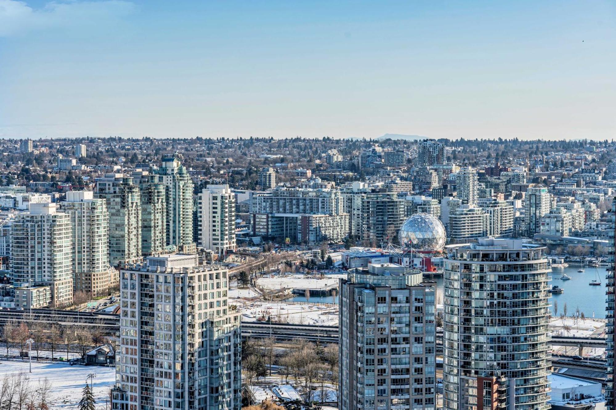 Water Views, 40Th Floor Sub-Penthouse! Entire Condo In The Heart Of Vancouver City Centre Exterior foto